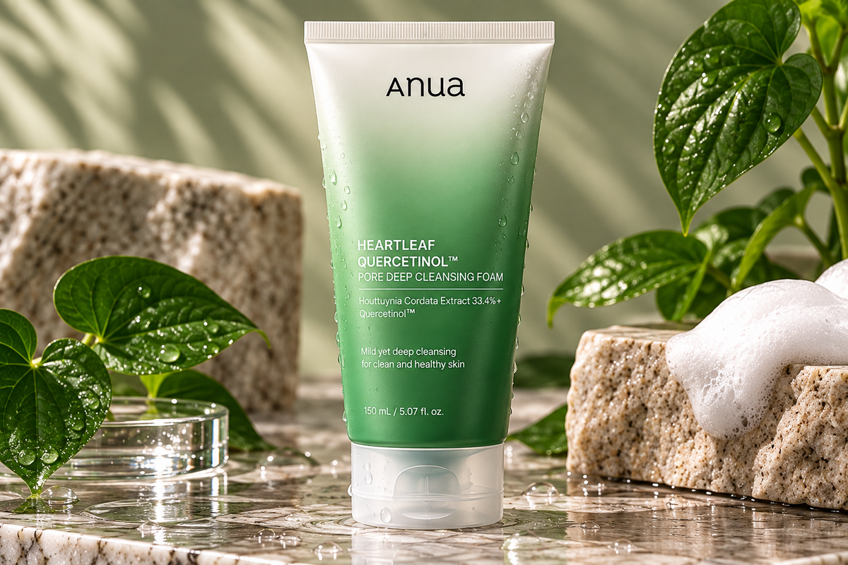 Anua Heartleaf Quercetinol Pore Deep Cleansing Foam